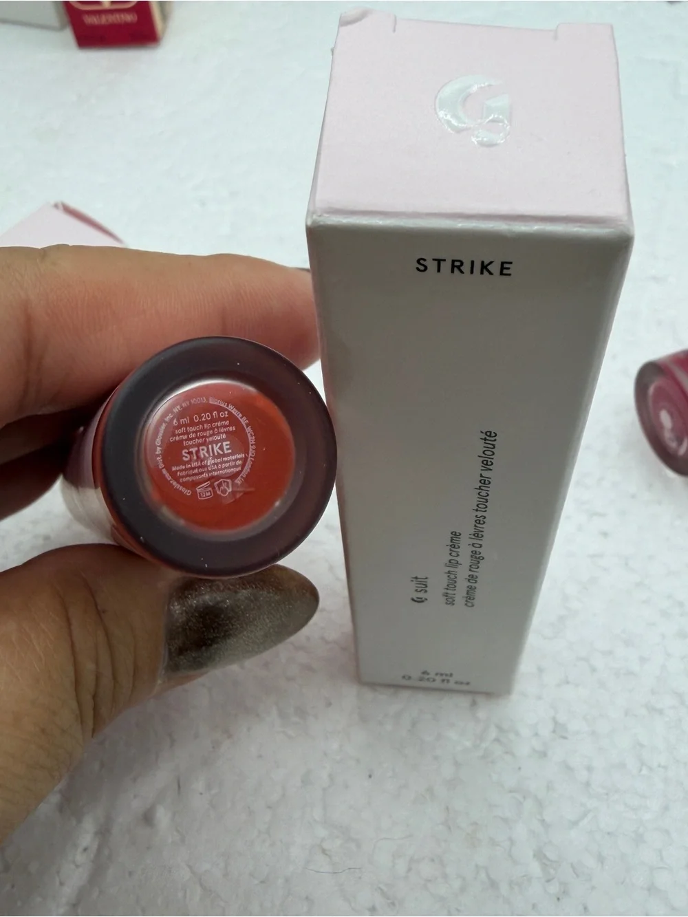 Glossier Lip Balm Tint Trio — Tempo, Strike, Flip